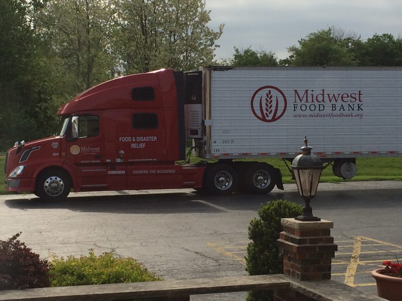 Midwest Food Bank Truck | Horizons Social Services - Quincy, Illinois